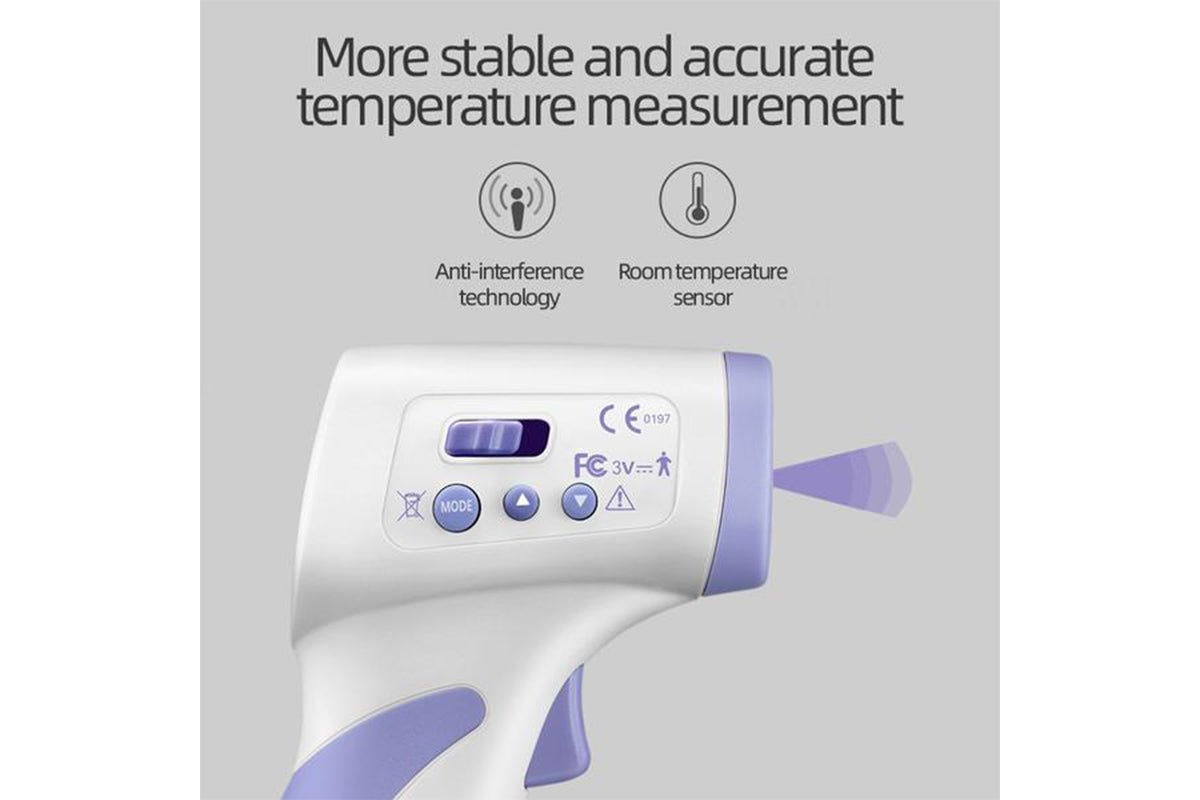 Berührungsloses Infrarot-Thermometer zur Messung erhöhter Hauttemperatur