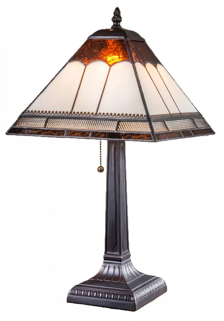 Mysteriöser brauner Bleistiftlampe